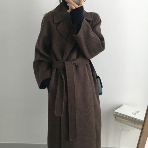 Veluxe Double-Sided Cashmere Coat