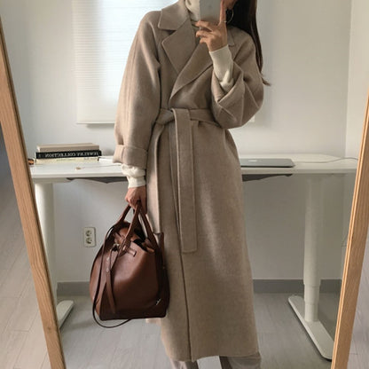 Veluxe Double-Sided Cashmere Coat