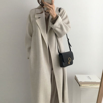 Veluxe Double-Sided Cashmere Coat