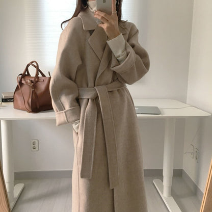 Veluxe Double-Sided Cashmere Coat