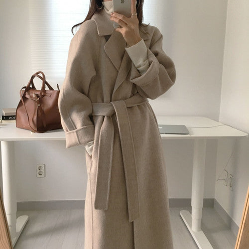 Veluxe Double-Sided Cashmere Coat