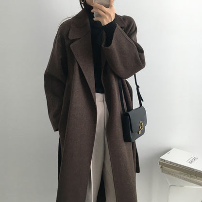 Veluxe Double-Sided Cashmere Coat