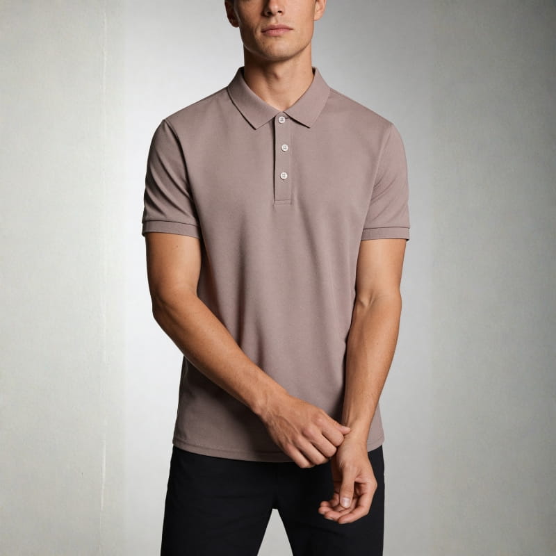 Dylan Men's Polo Shirt | High-Stretch Performance Fabric, Moisture-Wicking-Polo Shirts-Consuave