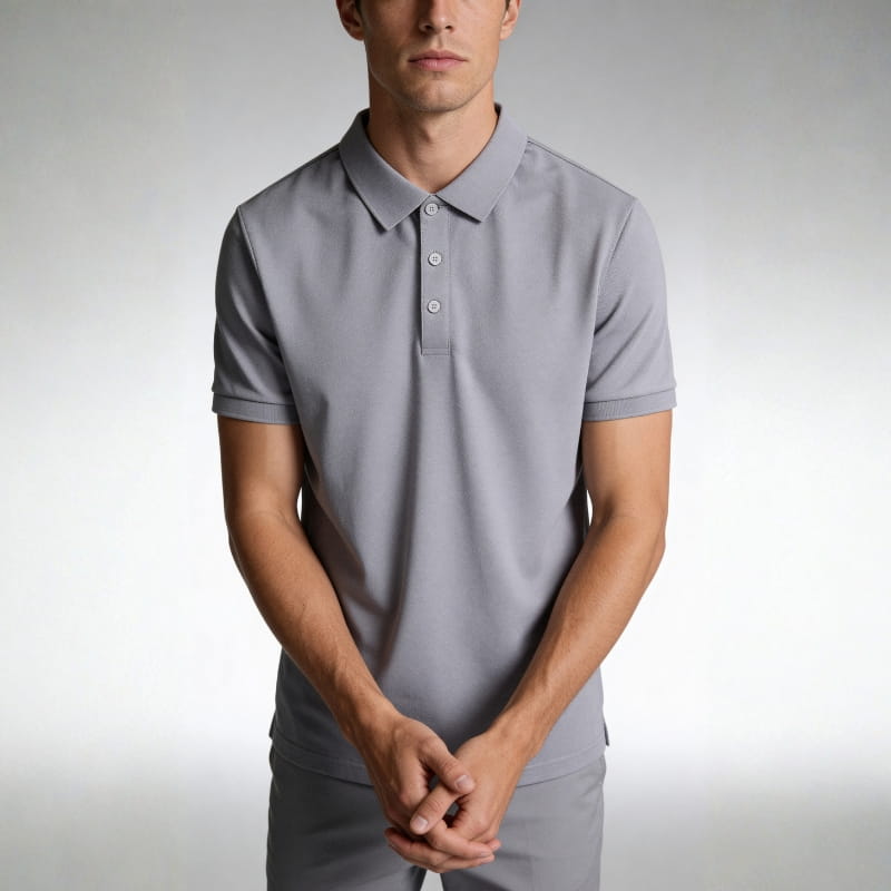 Dylan Men's Polo Shirt | High-Stretch Performance Fabric, Moisture-Wicking-Polo Shirts-Consuave