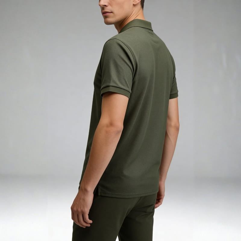 Dylan Men's Polo Shirt | High-Stretch Performance Fabric, Moisture-Wicking-Polo Shirts-Consuave