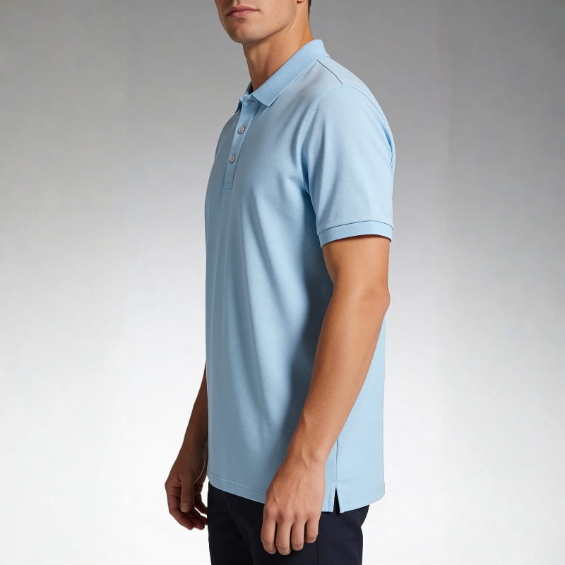 Dylan Men's Polo Shirt | High-Stretch Performance Fabric, Moisture-Wicking-Polo Shirts-Consuave