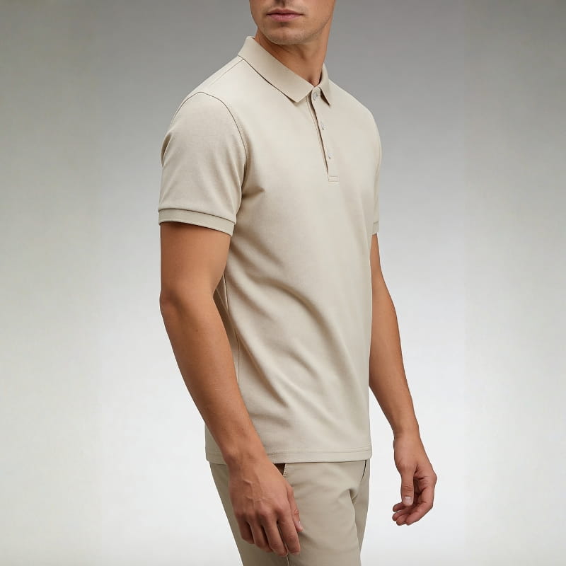 Dylan Men's Polo Shirt | High-Stretch Performance Fabric, Moisture-Wicking-Polo Shirts-Consuave