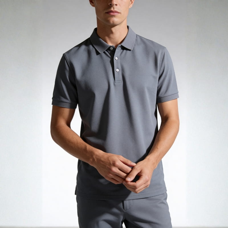 Dylan Men's Polo Shirt | High-Stretch Performance Fabric, Moisture-Wicking-Polo Shirts-Consuave