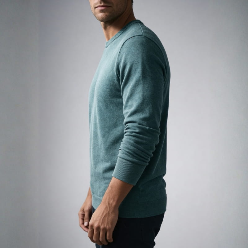 Milo Men's Crew Neck Sweater | Soft Knit Pullover-Men's Sweaters-Consuave
