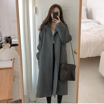 Veluxe Double-Sided Cashmere Coat