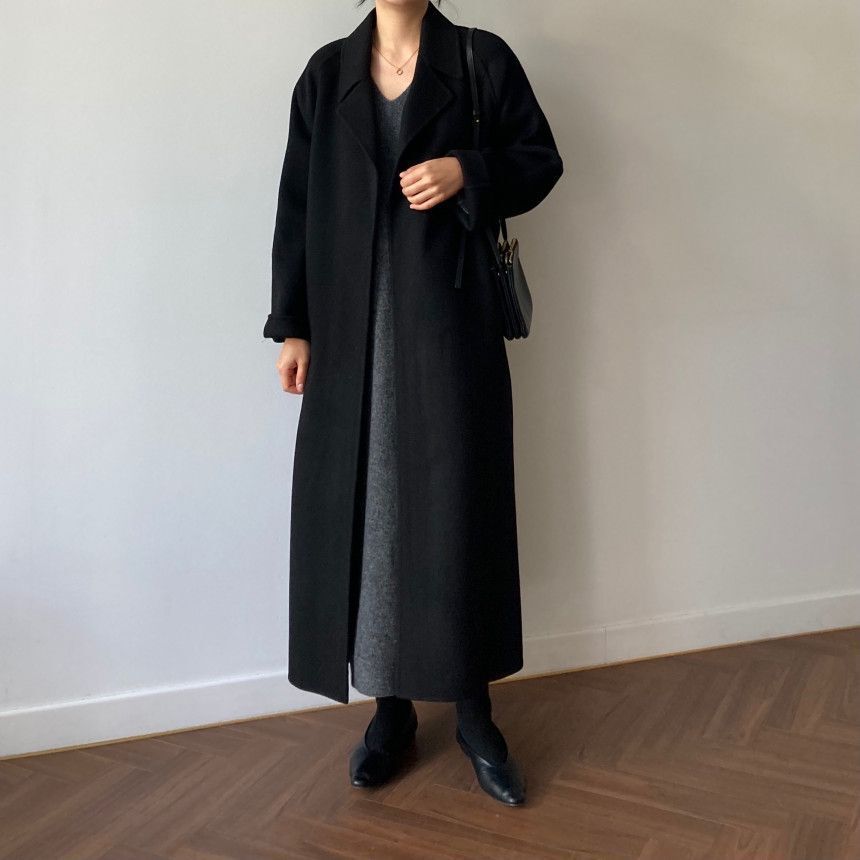 Veluxe Double-Sided Cashmere Coat