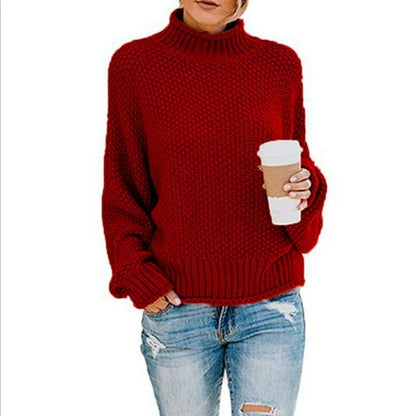 Aria Knitted Turtleneck Sweater