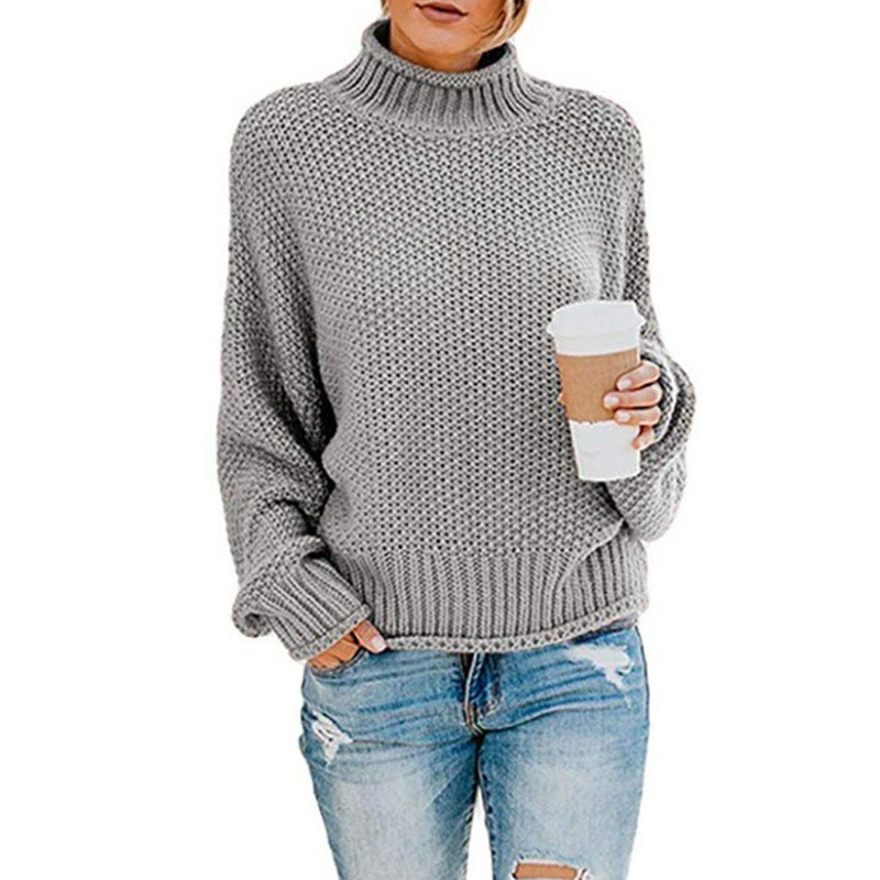 Aria Knitted Turtleneck Sweater