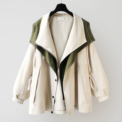 Velora Mantle Trench Coat