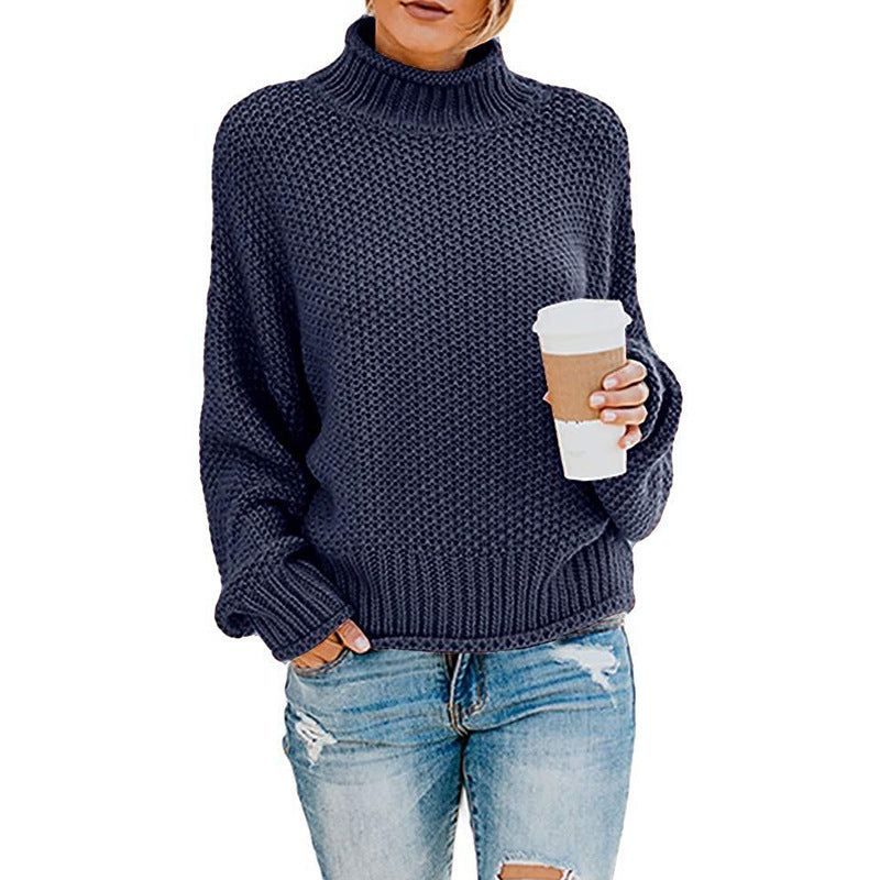 Aria Knitted Turtleneck Sweater