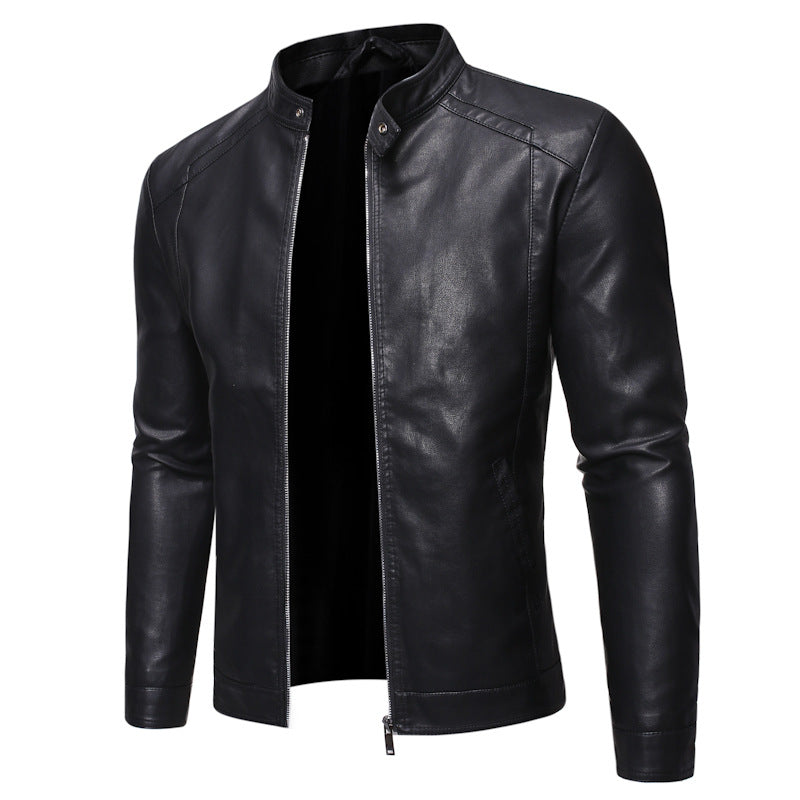 PU Leather Motorcycle Jacket