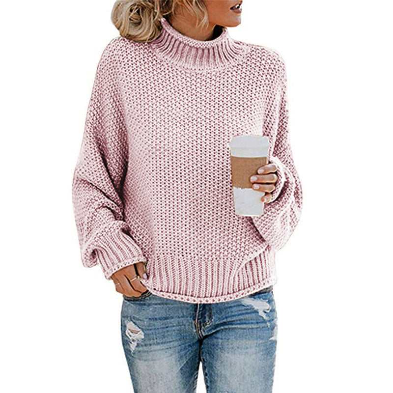 Aria Knitted Turtleneck Sweater