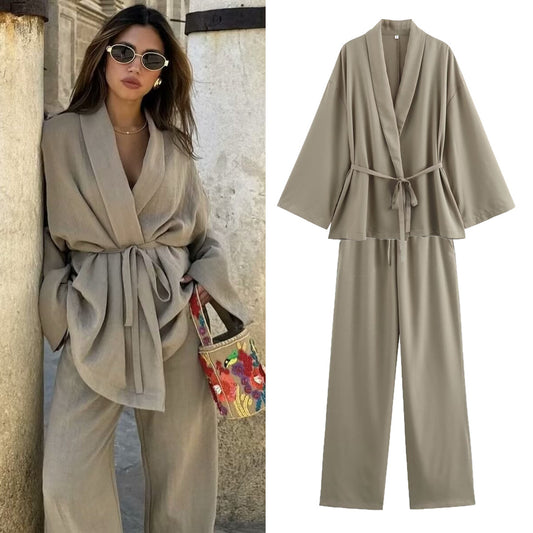 Kimono Two-Piece Set