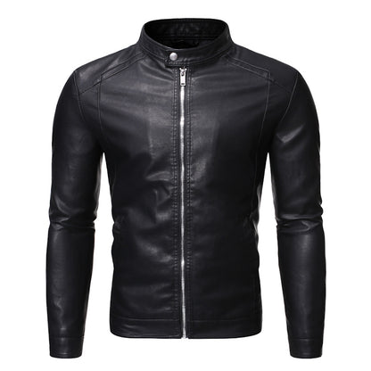 PU Leather Motorcycle Jacket