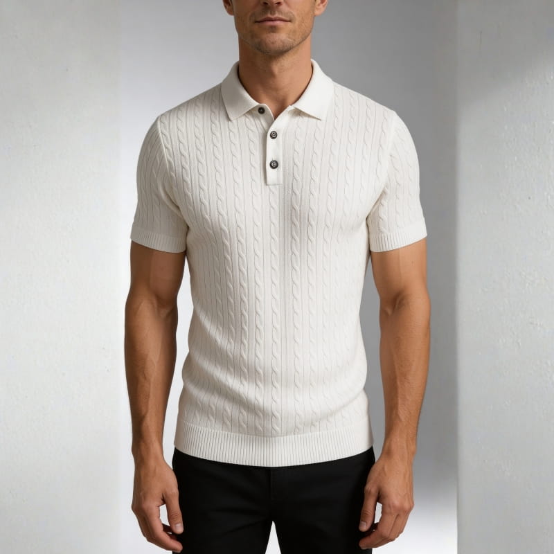 Ryder Men's Polo Shirt | Premium Knit, Tailored Fit-Men's Polo Shirts-Consuave
