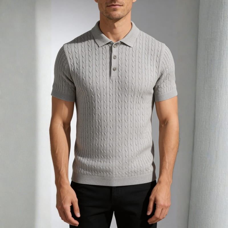Ryder Men's Polo Shirt | Premium Knit, Tailored Fit-Men's Polo Shirts-Consuave