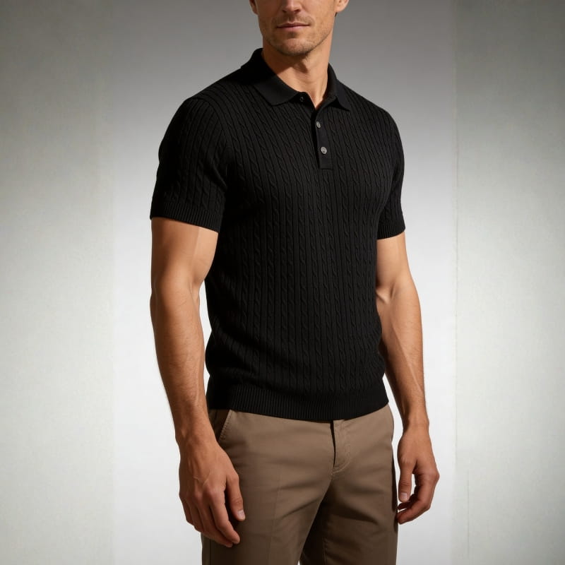 Ryder Men's Polo Shirt | Premium Knit, Tailored Fit-Men's Polo Shirts-Consuave