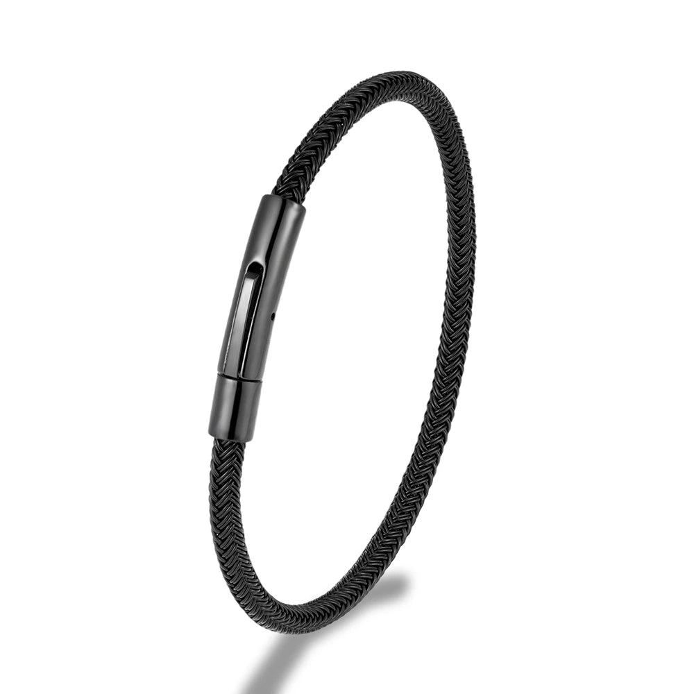 Eternity Steel Rope Bracelet