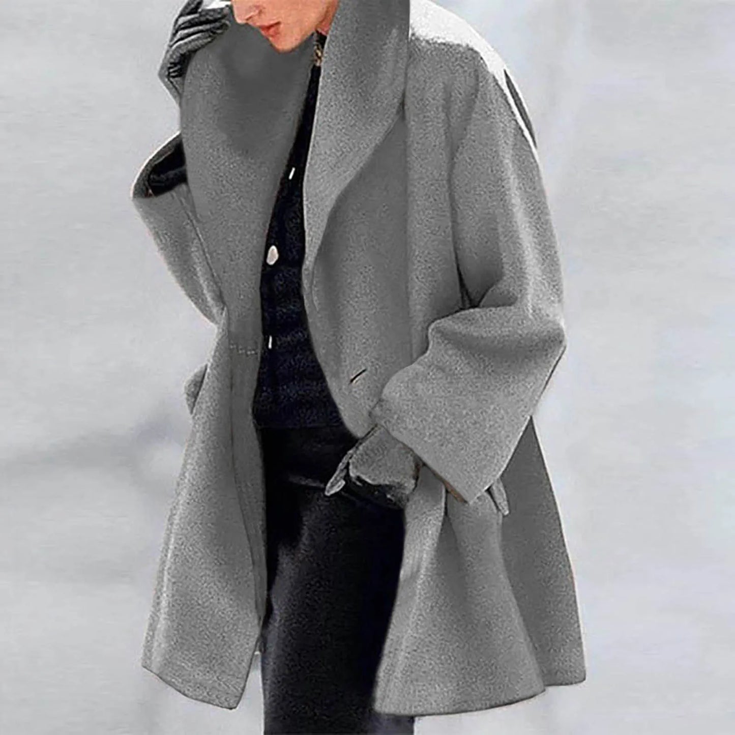 Timeless Wool Blend Coat