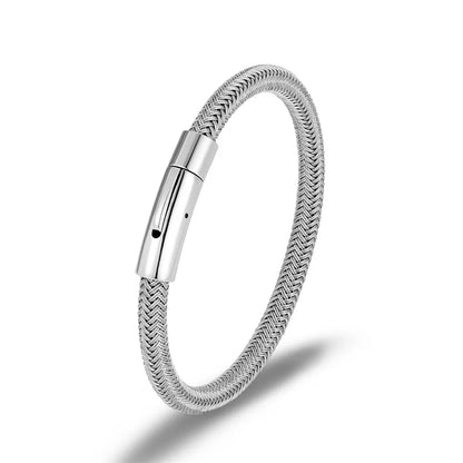 Eternity Steel Rope Bracelet