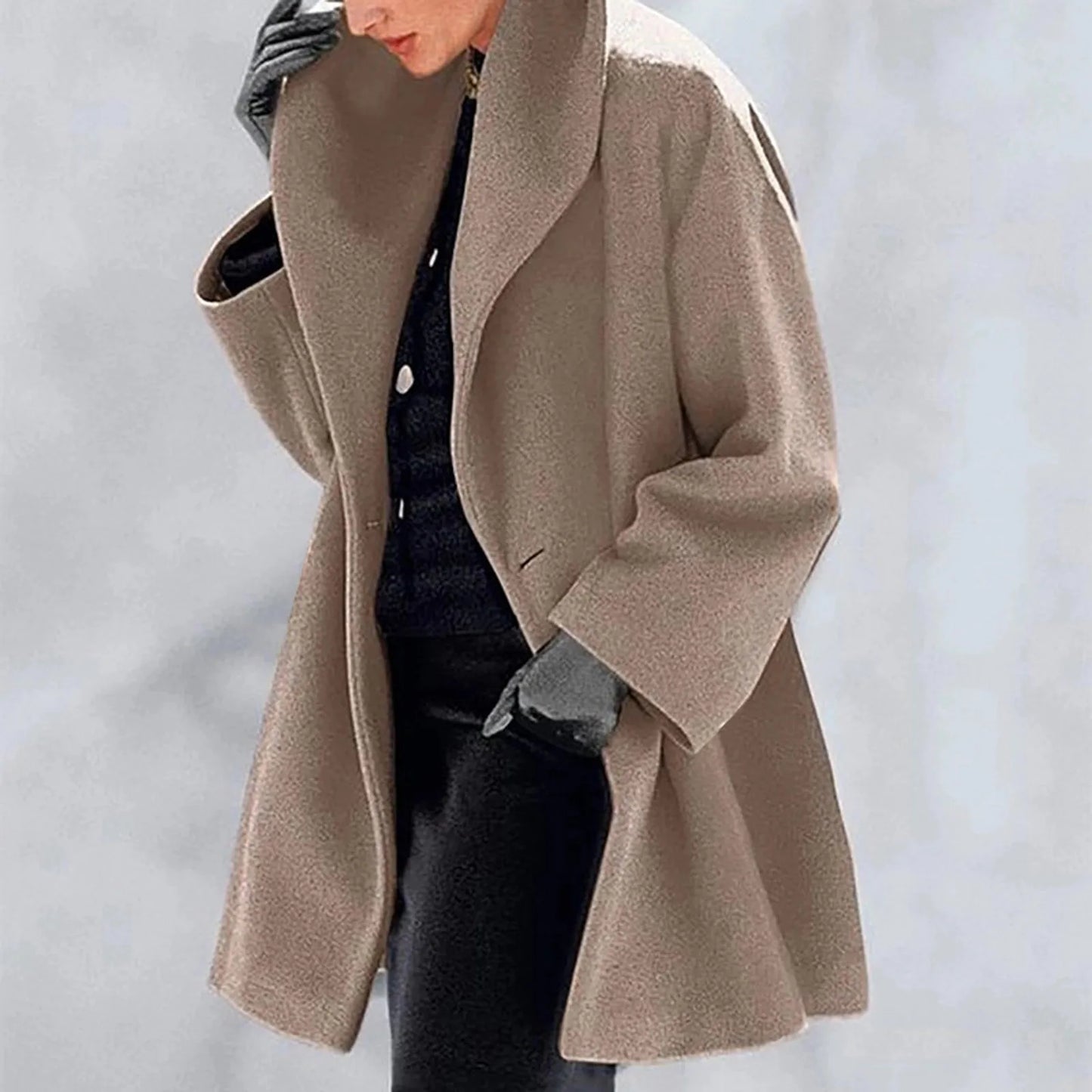 Timeless Wool Blend Coat